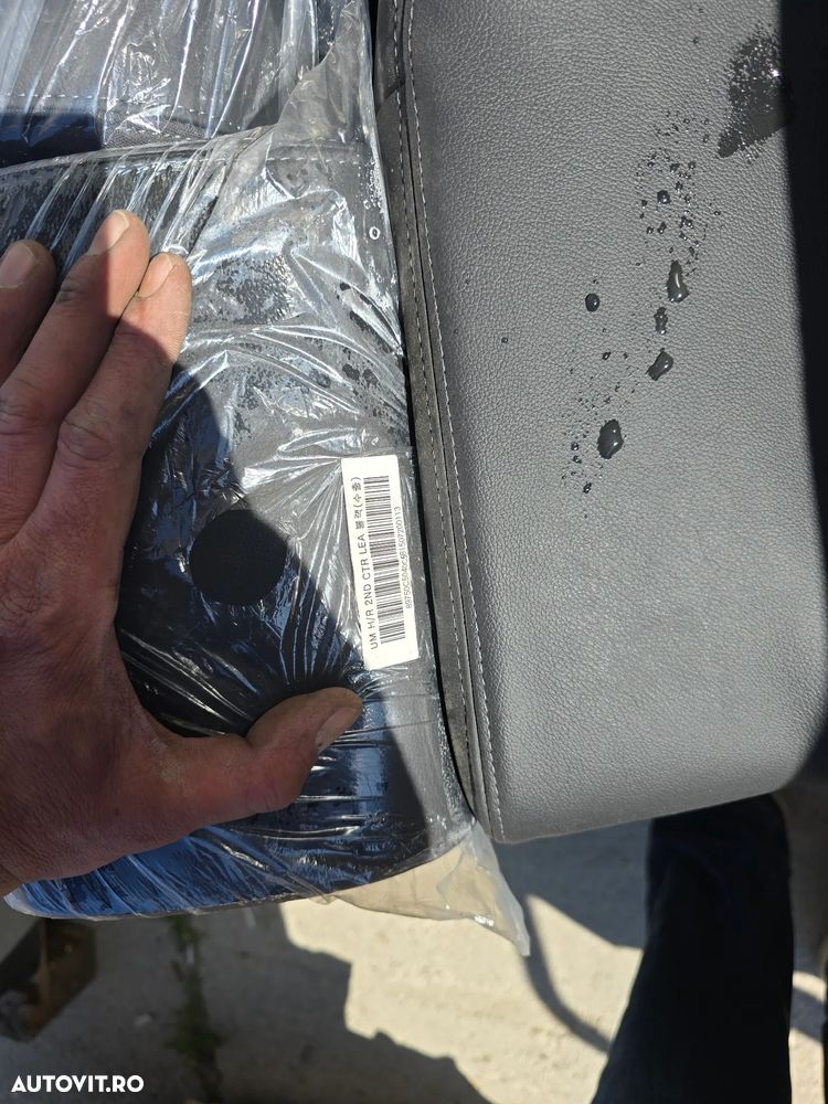 Set Complet Scaune Rand 3 + Rulou Portbagaj Kia Sorento UM (2015-2020) - Piele Neagra, NOI - 5