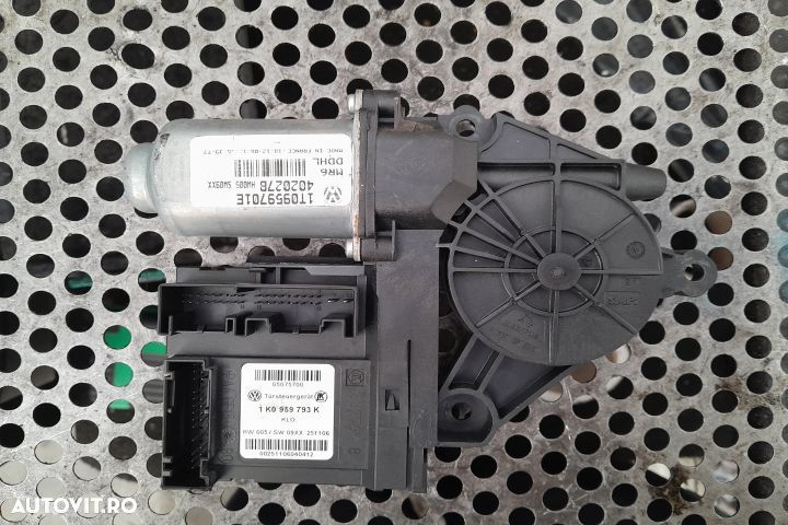 Motoras macara geam fata stanga 1T0959701E Skoda Octavia 2 [2004 - 20 - 1