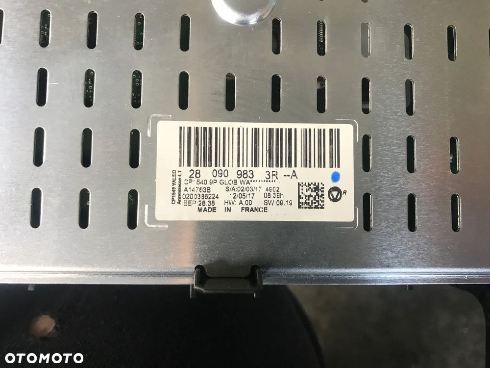 Wyświetlacz ekran tablet Renault Megane IV - 2