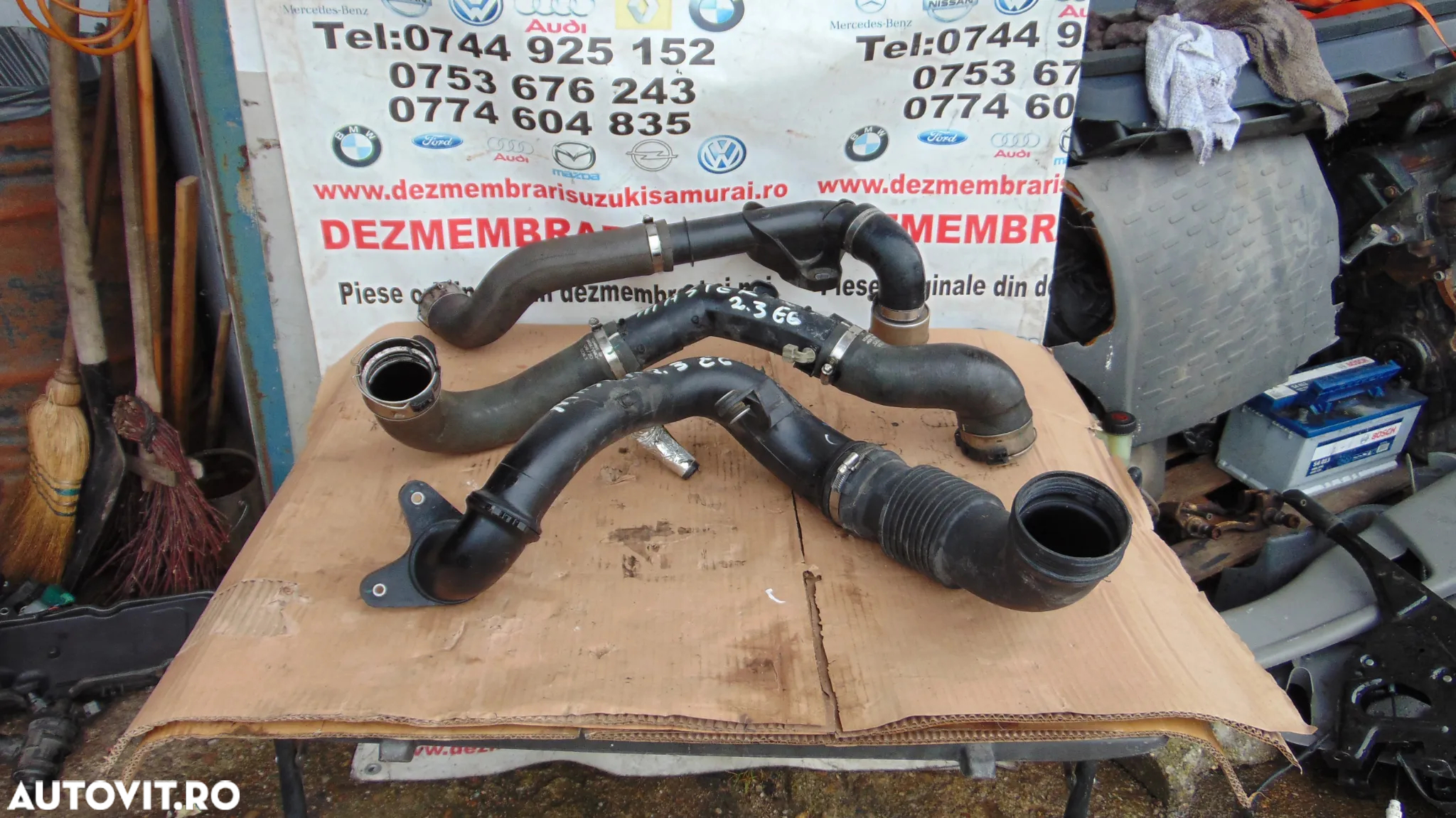 Furtun intercooler renault master 2.3 euro 6 Master 3 master 4  Opel Movano Nissan nv400 - 2