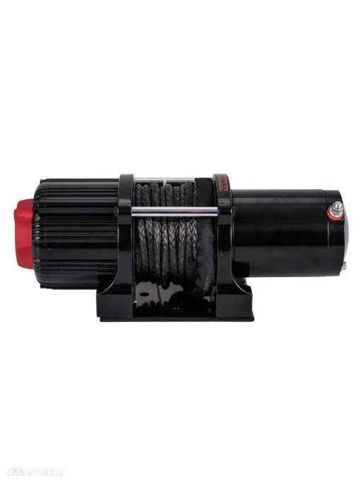 Troliu electric EMD Winch 4500lbs (2041kg), 12V, cablu sintetic 12m, raport 166:1 - 3