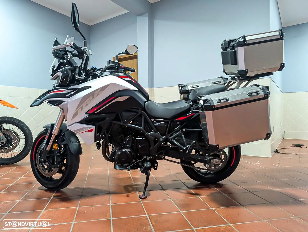 Benelli TRK 702 Malas Originais Alumínio - 5