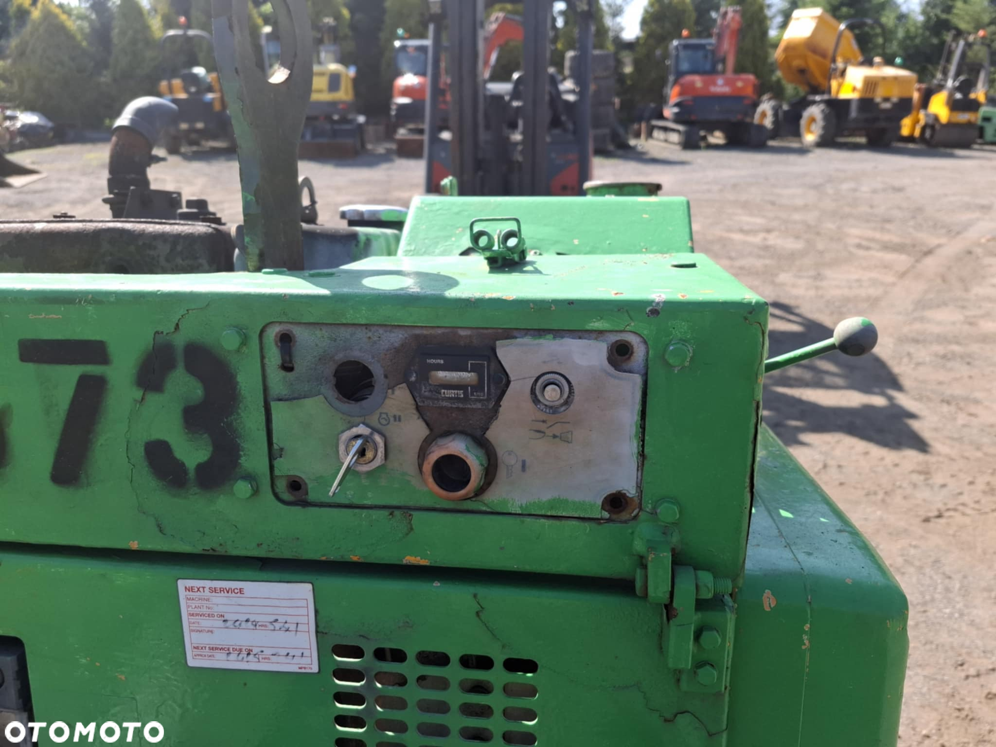 Walec walce jednobębnowy Terex Mbr71 - 3
