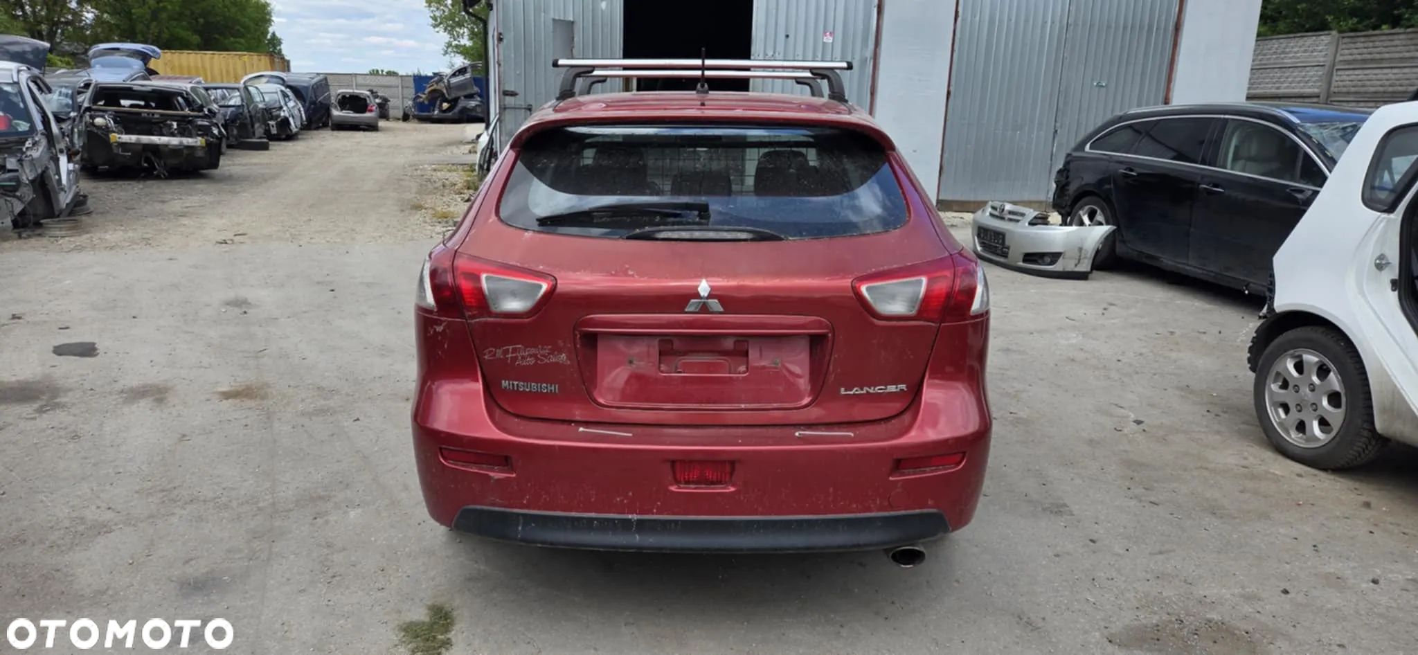 Mitsubishi LANCER X P26 zderzak tył komplet - 1