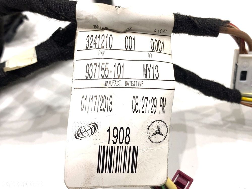 WIĄZKA DRZWI PRZÓD LEWY  MERCEDES-BENZ KLASA M (W166) 2011 - 2015 ML 350 BlueTEC 4-matic (166.024) - 4