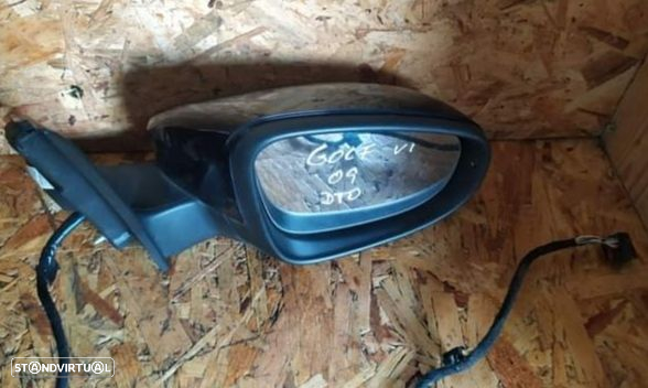 RETROVISOR VOLKSWAGEN GOLF VI  -  DIREITO - 2