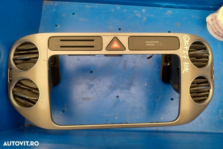 Grila ventilatie bord centru 5M0858071K 5M0819061 Volkswagen VW Golf - 6