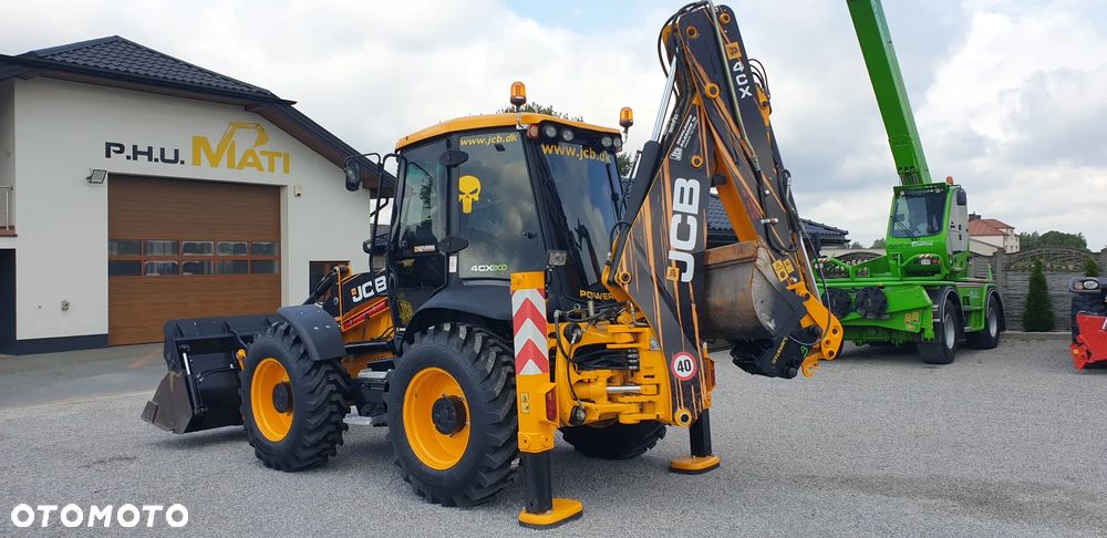 JCB 4CX eco STAN IDEALNY!! TYLKO 4646MTG/ rok 2011 /TORQUELOCK/DŻOJSTIKI/POWERSLIDE - 4