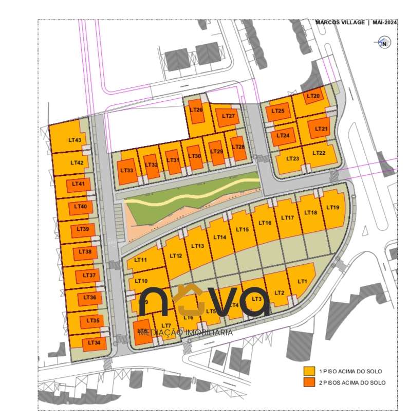Lote de terreno para construção de moradias na Póvoa de Varzim. - Grande imagem: 3/9