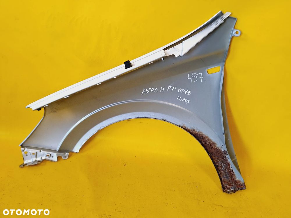 BŁOTNIK PRAWY PRZÓD PRZEDNI OPEL ASTRA III H LAK: Z157 NR497 - 8