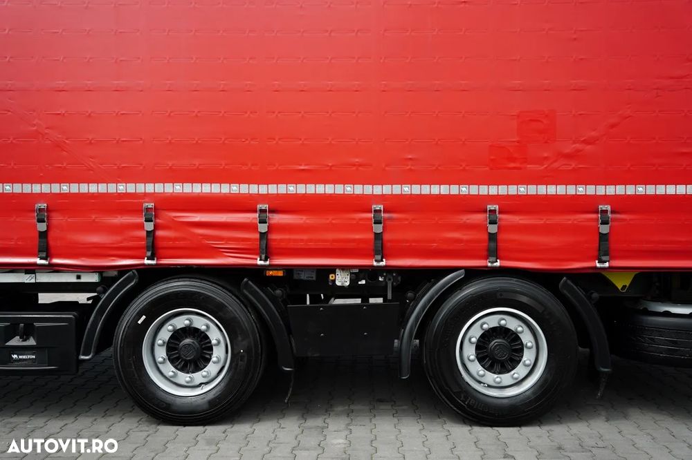 Volvo FH 460 / COMBINAT TANDEM / 120 M3 / TRANSITION / I-SAVE / I-PARK COOL / DIRECȚIE CU RIDICARE AXLE / WIELTON / CORTINĂ ARMATĂ - 27