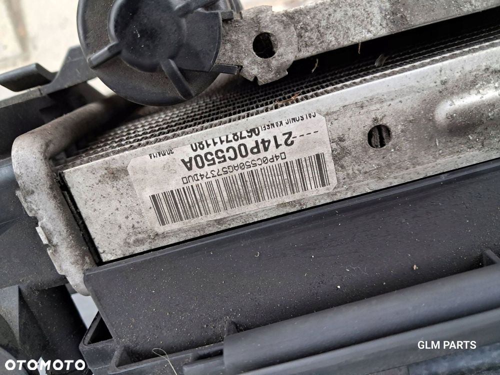 citroen c4 picasso ii 2.0 blue hdi pas przedni komplet chłodnic wentylator - 4