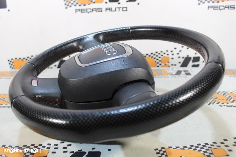 Volante Audi A3 8P / A4 B6 B7 B8 / A5 8T / A6 C6 SLine - DSG / Patilhas - 5