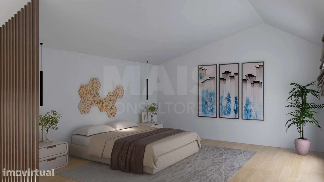 Moradia T4 Nova com Garagem e Classe Energética A+ - Grande imagem: 2/50