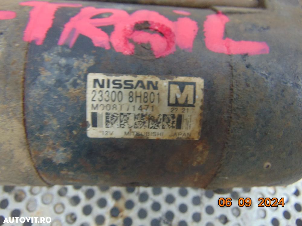 Electromotor Nissan x trail 2.2 t30 2001-2007 x-trail - 2