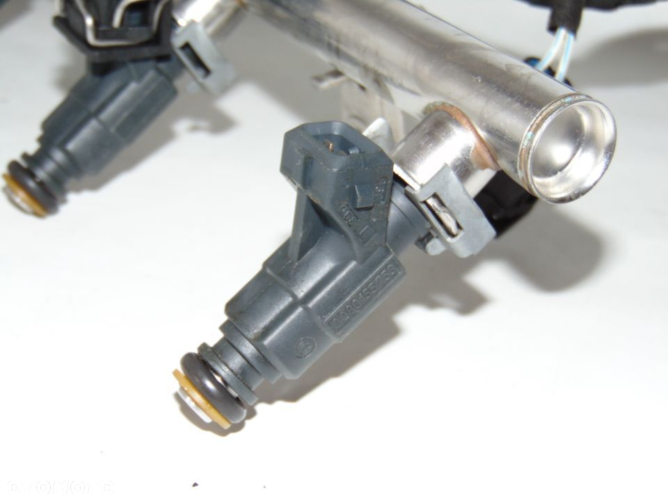 KOMPLET wtryski wtrysk listwa wtryskowa 0280155753 A0000788723 Mercedes W168 A Klasa A140 A160 - 6