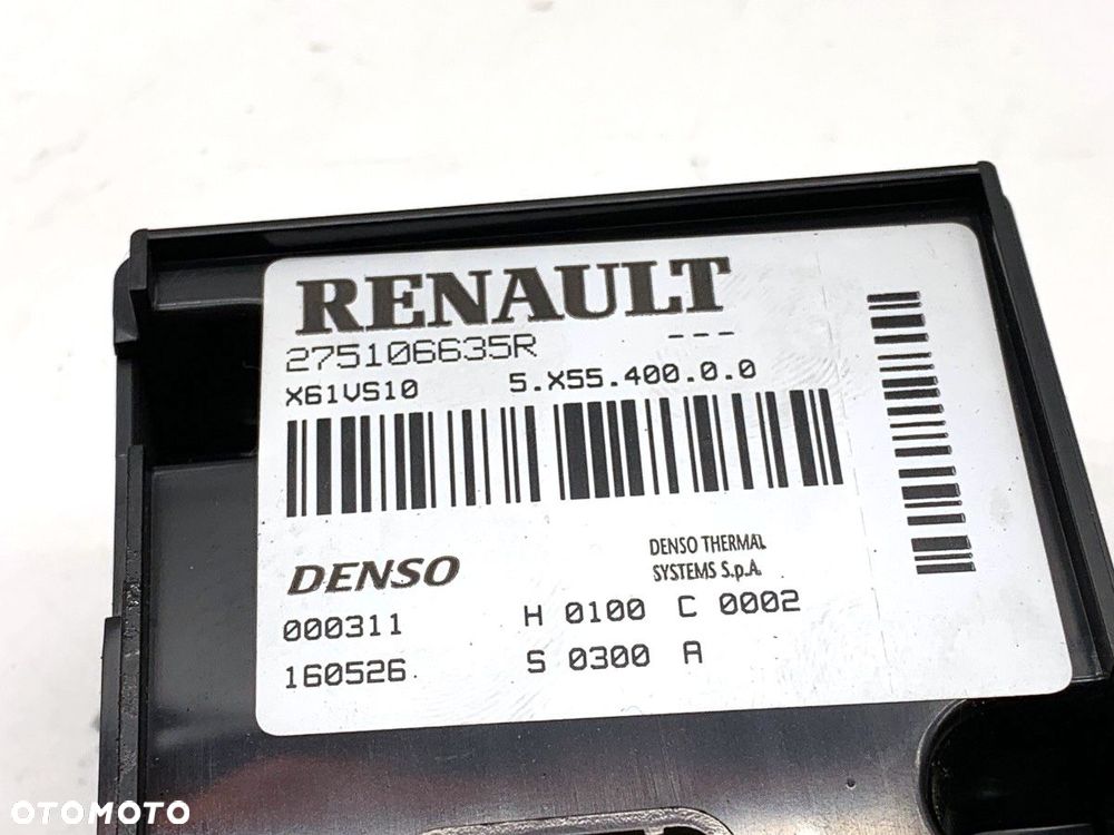 PANEL STEROWANIA NAWIEWU  MERCEDES-BENZ CITAN Nadwozie pełne/minivan (W415) 2012 - 2021 111 CDI - 5