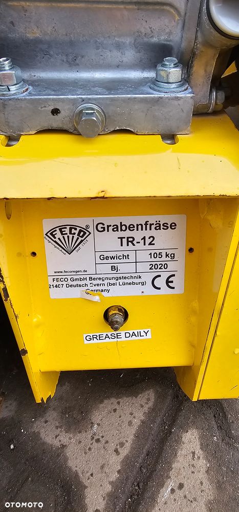 Koparka łańcuchowa FECO Grabenfräse TR-12 Baretto - 6
