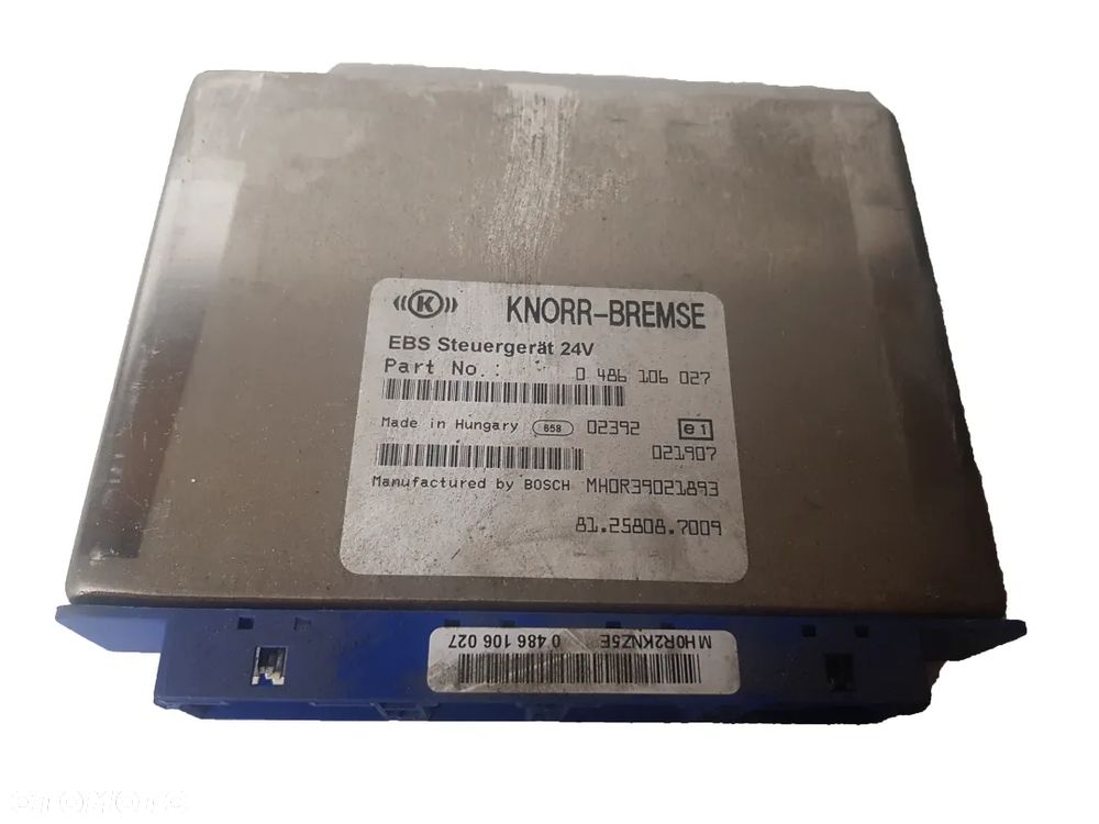 STEROWNIK EBS MAN TGL TGS TGM TGA TGX 0486106027 81258087009 - 1