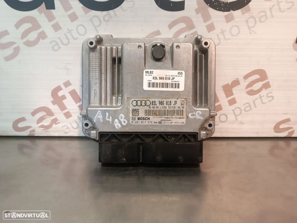 UNIDADE / CENTRALINA DO MOTOR AUDI A4 B8 2.0TDI REF;  0281017372 03L906018JP - 1