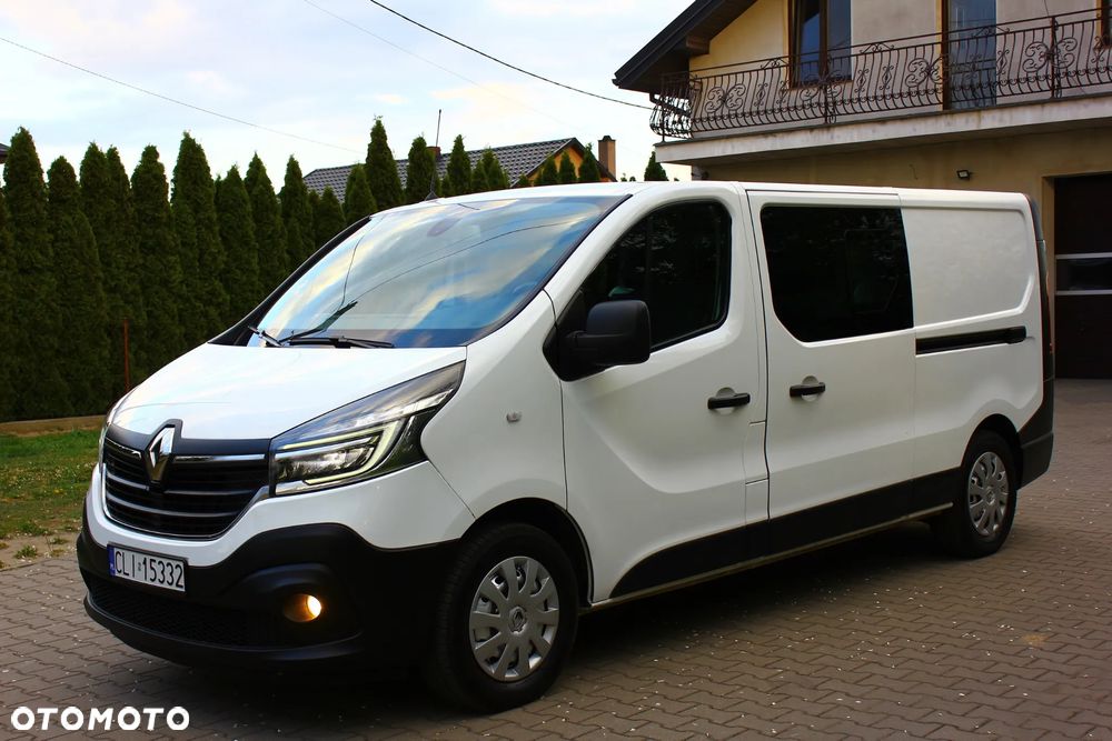 Renault TRAFIC 2.0 DCI 140KM 6 OSÓB BRYGADÓWKA LONG L2H1 FV23% - 15