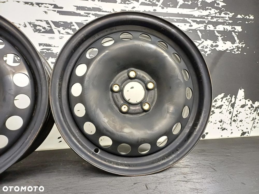 felgi stalowe 5x100 15 Volkswagen Polo VI V IV FOX S622 - 5