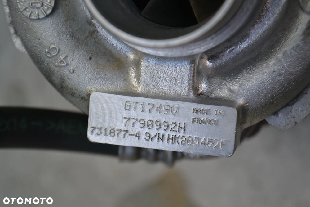 BMW 3 E46 2,0 D TURBOSPRĘŻARKA TURBO GARRETT 7790992H - 6