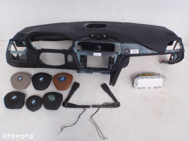BMW 2 3 4 GT F30 F31 F32 F33 F34 F36 F45 F46 F48 X5 F15 X6 F16 PODUSZKA KIEROWCY AIRBAG SKÓRA USA - 5