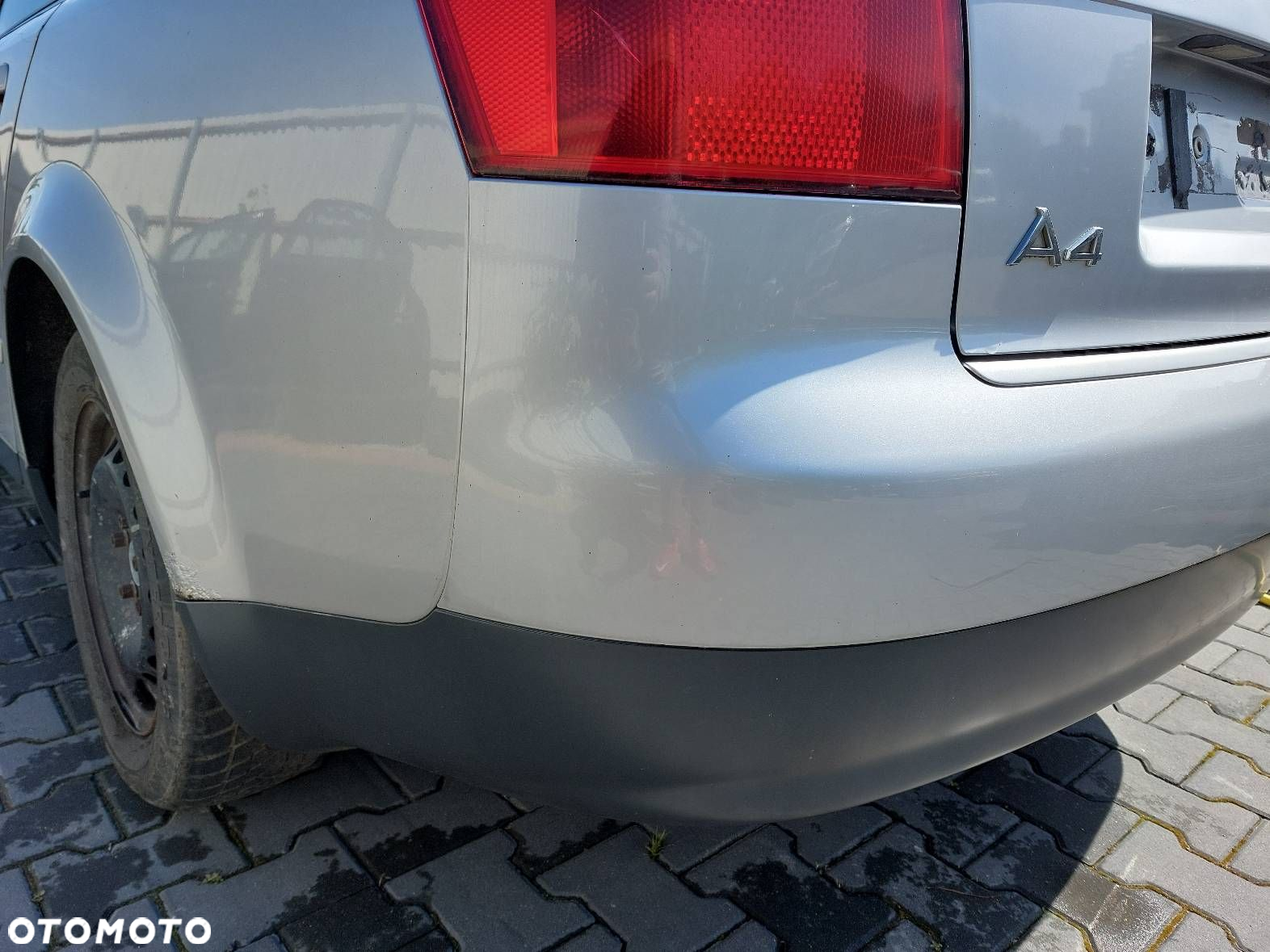 KOMPLETNY TYŁ AUDI A4 B6 SEDAN LY7W KLAPA ZDERZAK LAMPY - 2
