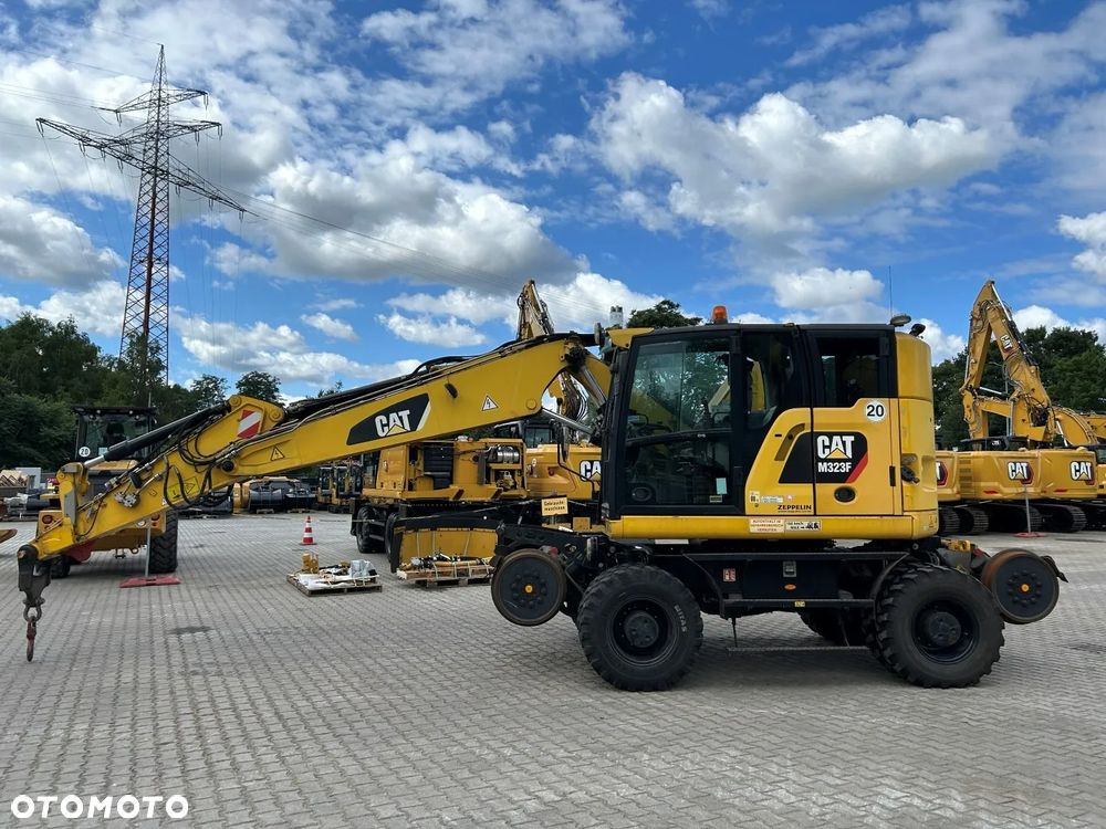 Caterpillar M323F, 2018 ROK, 7100 MTH, DWUDROGOWA - 5