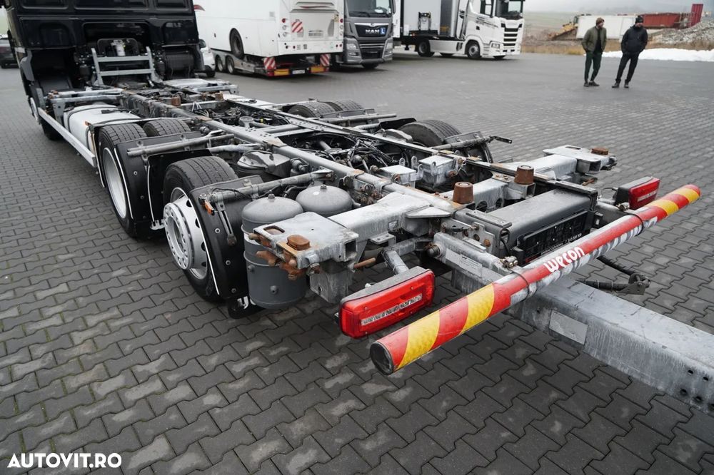 DAF XF 480 / BDF / 6X2 / CUPLAJ TANDEM / SSC / I-PARK COOL / PUNTE RIDICATĂ / WECON / - - 9