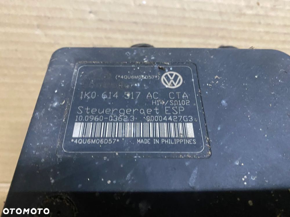 POMPA ABS STEROWNIK VOLKSWAGEN TOURAN I 1K0614517AC - 4
