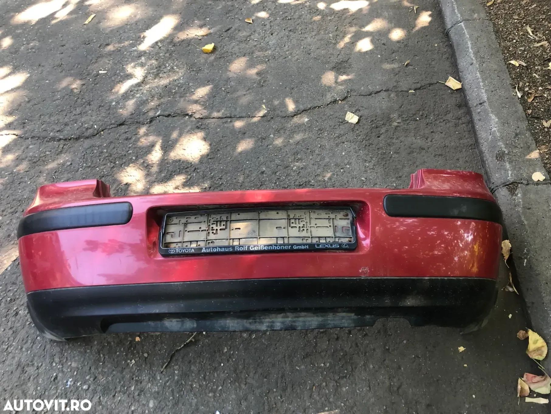 Bara spate Volkswagen Golf 4 rosu visiniu - 1