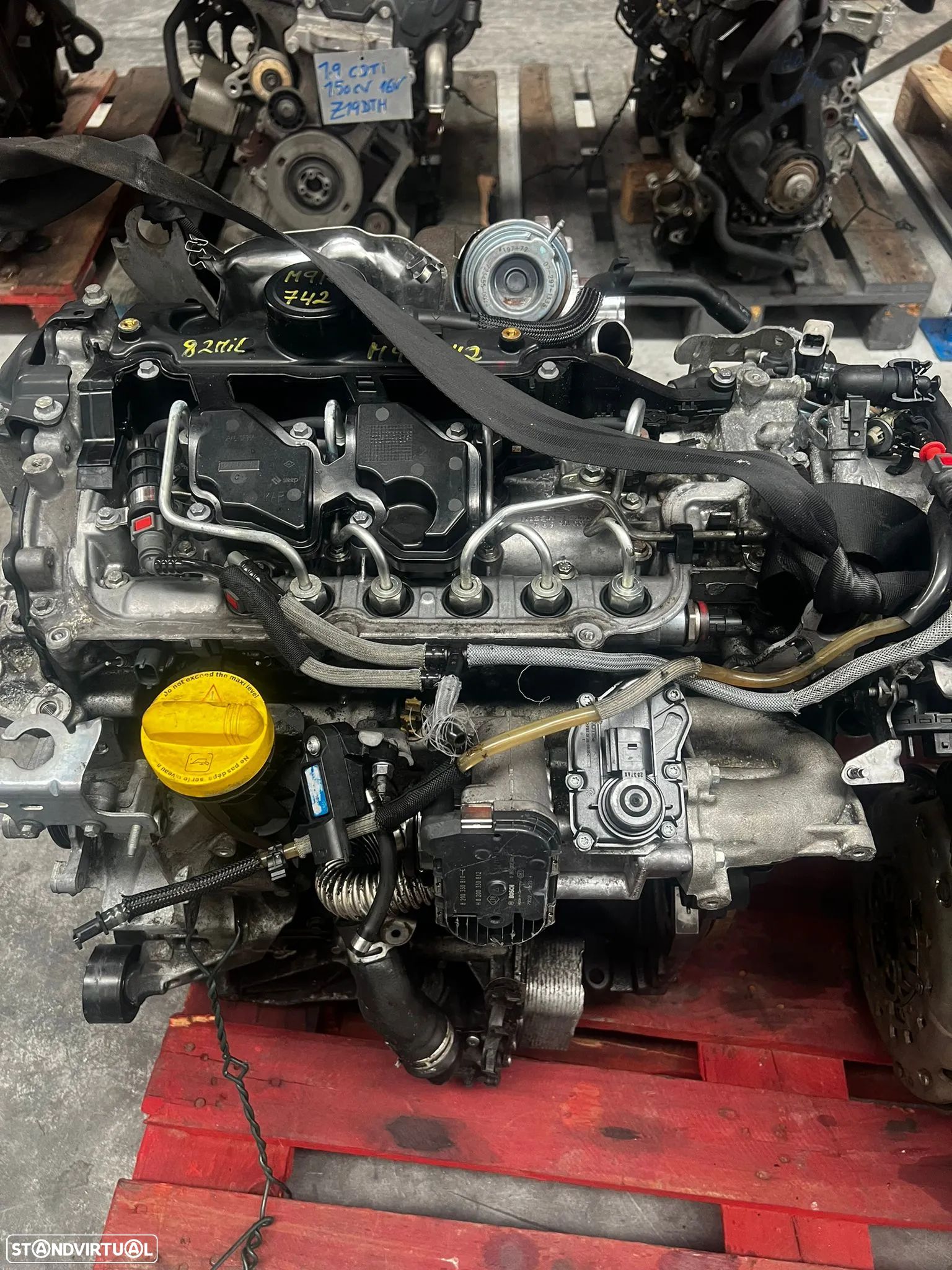 Motor Renault Ref M9R 742 - 1