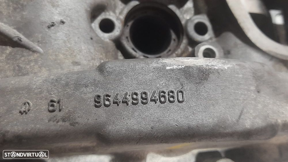 CABEÇA MOTOR COLAÇA PEUGEOT PARTNER MPV 1.6 HDI 16V 90CV 9H03 9644994680 9655911480 CITROEN BERLINGO C5 1.6 HDI 110CV 9HY FOCUS MAZDA 3 - 6