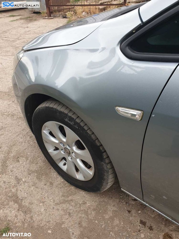 Aripa Stanga Fata Opel Astra J Facelift 2012 - 2016 Culoare Z179 [C7195] - 4