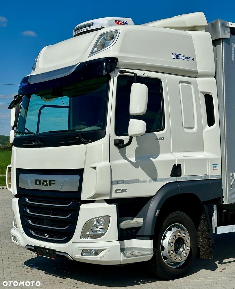 DAF CF 320 / FIRANKA / 21 EUROPALET / SYPIALKA / AUTOMAT / KLIMA POSTOJOWA / 2021 ROK - 5