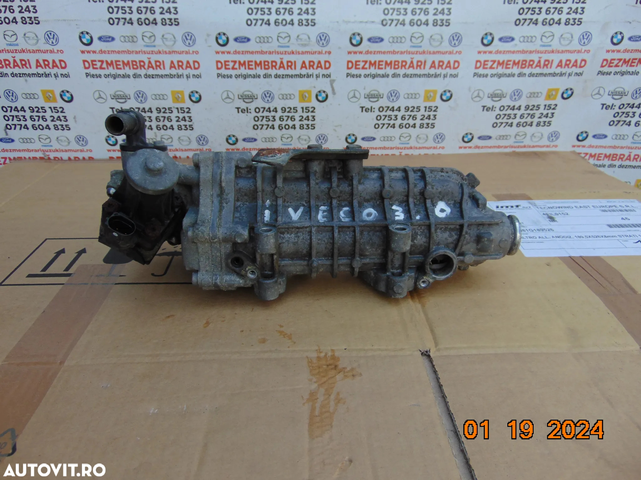 Racitor gaze cu egr Iveco daily 3.0 2016-2023 euro 6 - 2
