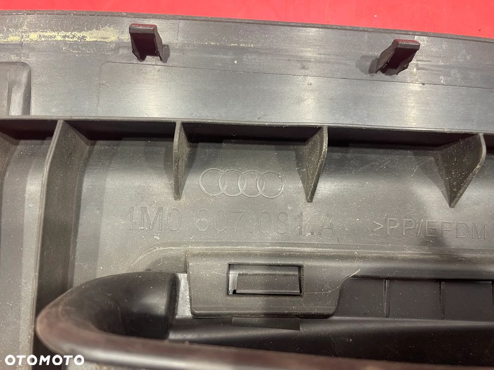 4M0807081A AUDI Q7 PAS PRZEDNI OSŁONA NAKŁADKA PASA PRZEDNIEGO WLOT - 6