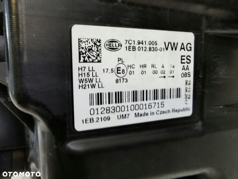 LAMPA MAN TGE VW CRAFTER ORYGINAŁ LEWA - 4