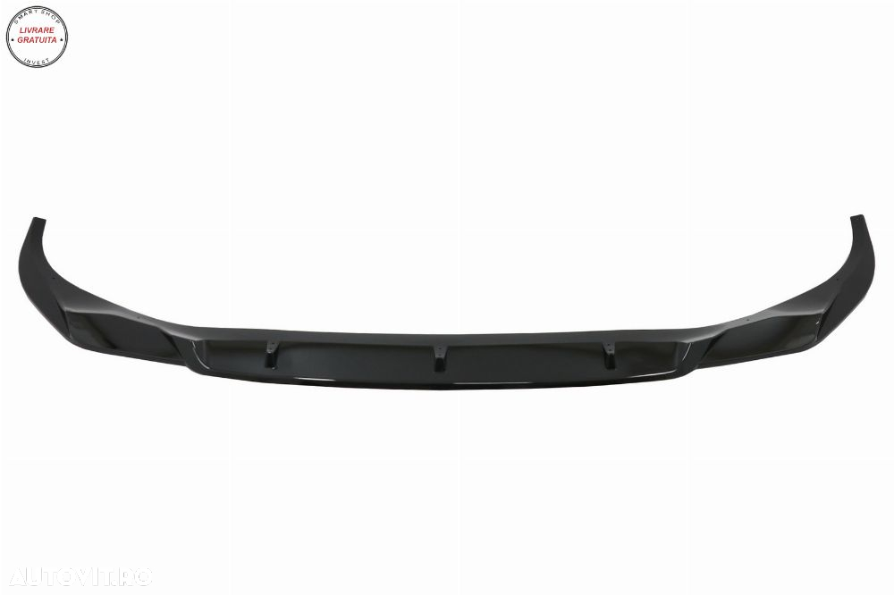 Prelungire Bara Fata Negru Lucios BMW 7 Series G11 G12 LCI M Sport (02.2019-) Negr- livrare gratuita - 4