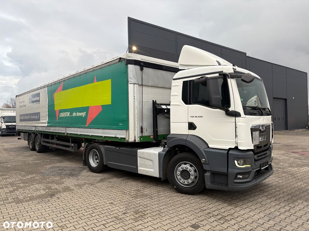 MAN TGS 18.400 / NOWY MODEL / ZESTAW / Z NACZEPĄ DWU OSIOWĄ / WIELTON NS-2 / SERWISOWANY / DO NAUKI JAZDY / AUTO-SZKOŁA / 360 / 500 - 20
