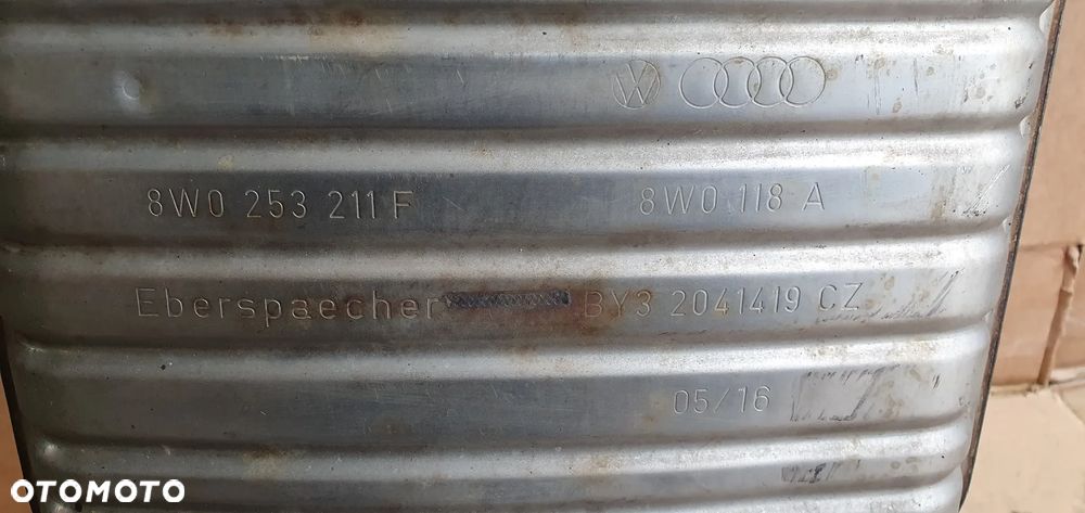 Tłumik środkowy wydech rura Audi A4 B9 1.4 TFSI 8W0253211F - 7