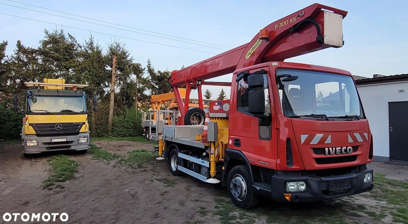 Iveco podnośnik koszowy 30 m Palfinger P300 KS Wumag WT zwyżka Ruthmann Bison TKA - 1