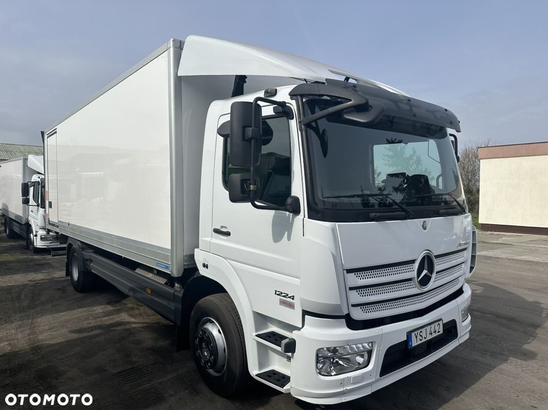 Mercedes-Benz ATEGO 1224L Kontener + Winda 6.7m ACC 16 Palet boczne drzwi6 - 16