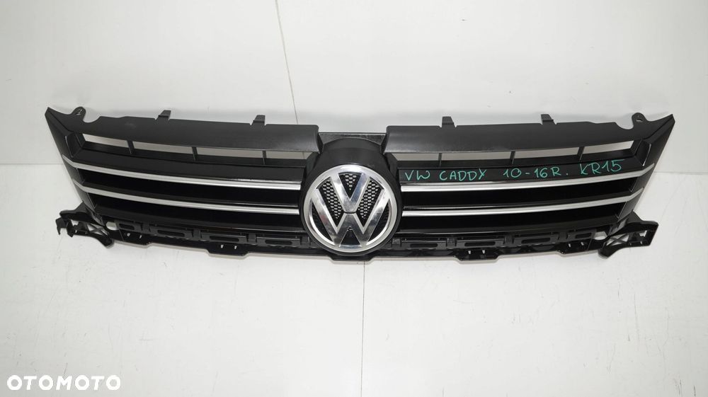 GRILL ATRAPA ZDERZAKA VW CADDY 10-16R - 1