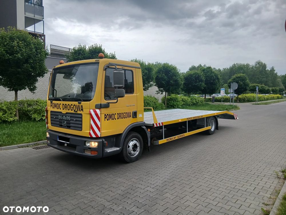 MAN TGL 12,240 POMOC DROGOWA LAWETA HOLOWNIK AUTOLAWETA - 1