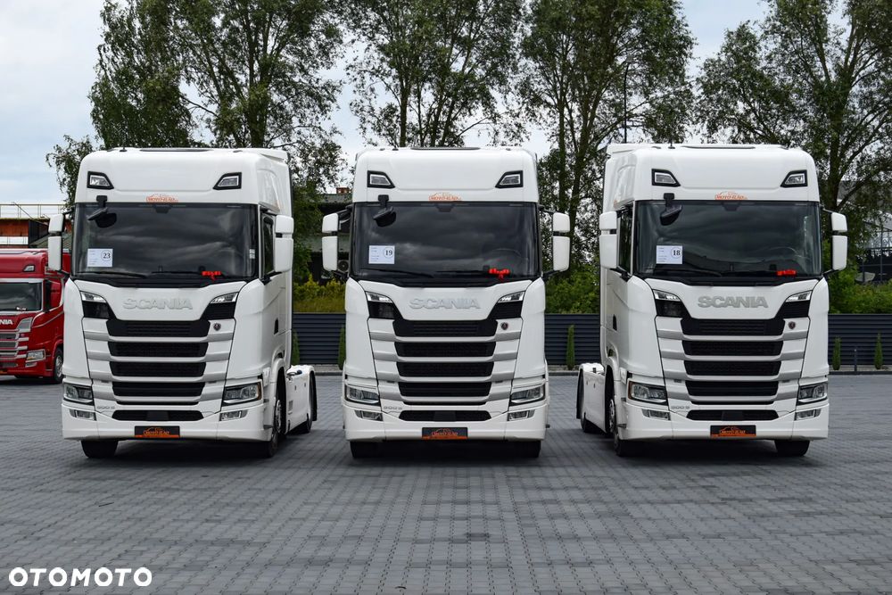 Scania 500S / FULL AIRMATIC / HYDRAULIKA / RETARDER / KLIMATYZACJA POSTOJOWA / ACC / KLIMA / 2 ZBIORNIKI PALIWA / FULL LEDY / FULL SPOILERY / SERWISOWANA / SPROWADZONA - 2