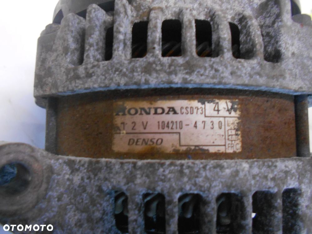 HONDA ACCORD 2.0 BENZYNA 16V K20Z2 ALTERNATOR 104210-4730 - 3