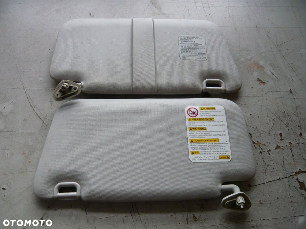 osłona przeciwsłoneczna lewa prawa komplet subaru forester sh - 2